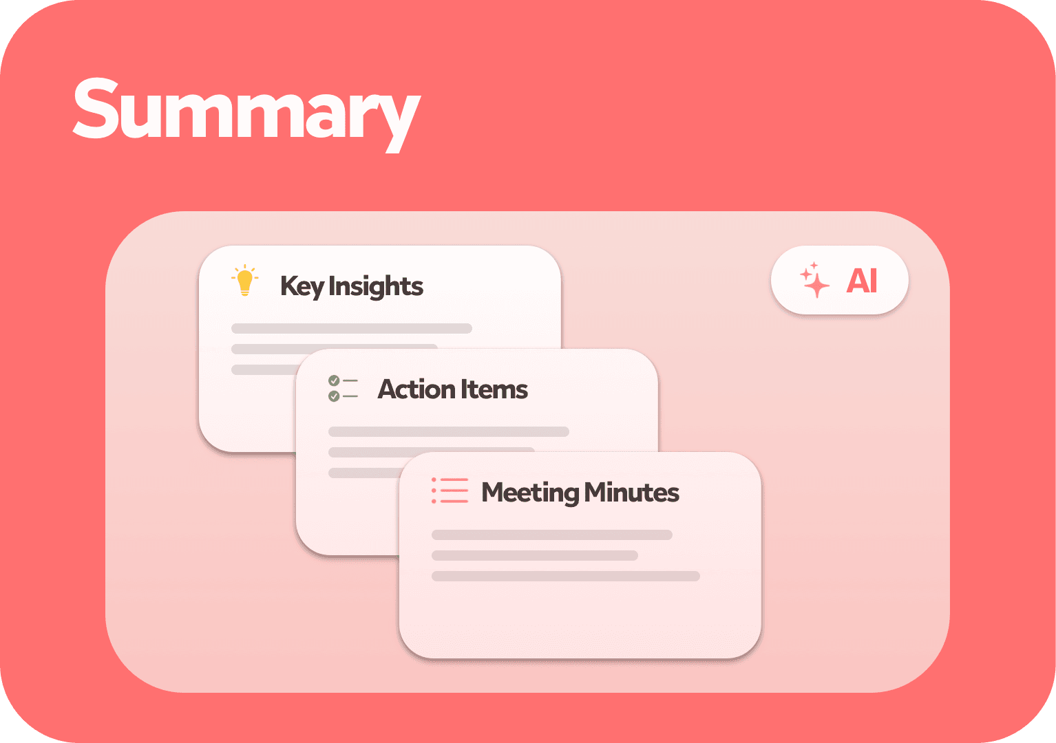 Summary card